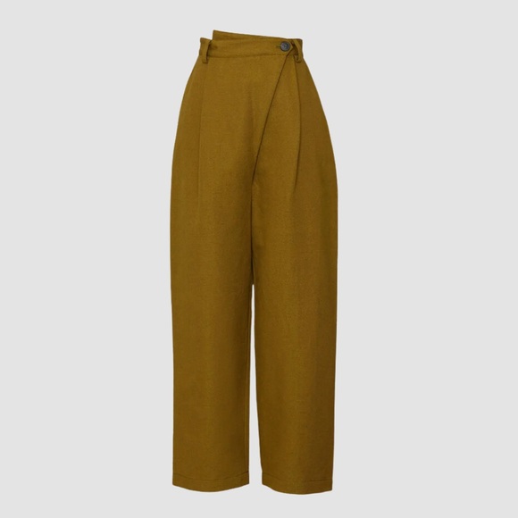 Mara Hoffman Pants - Mara Hoffman Olive Almeria Pant